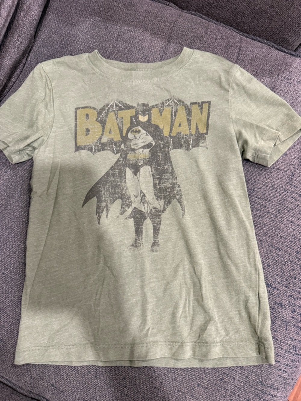 Batman Green & Black Short Sleeve Tee
